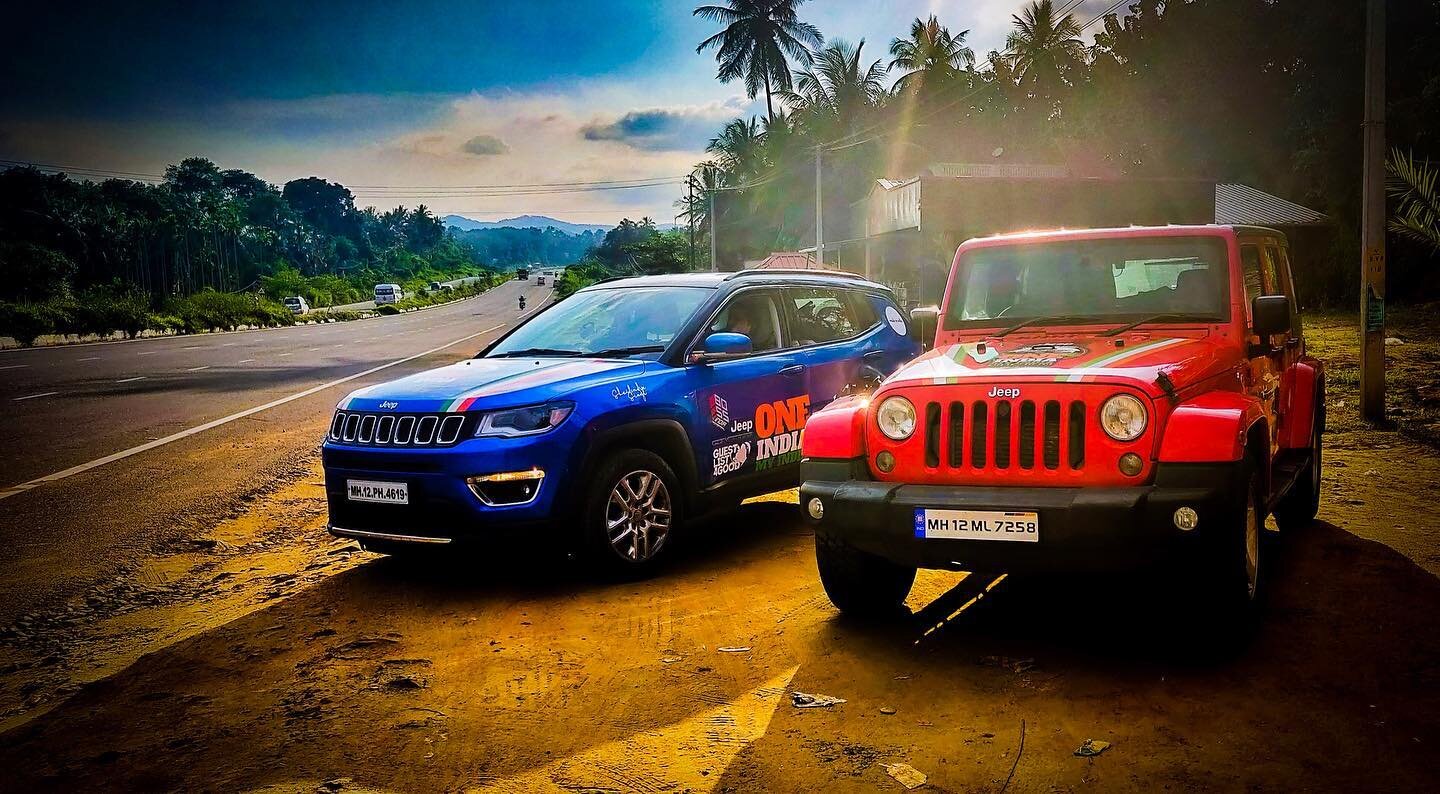 Jeeps for the One India My India Rally