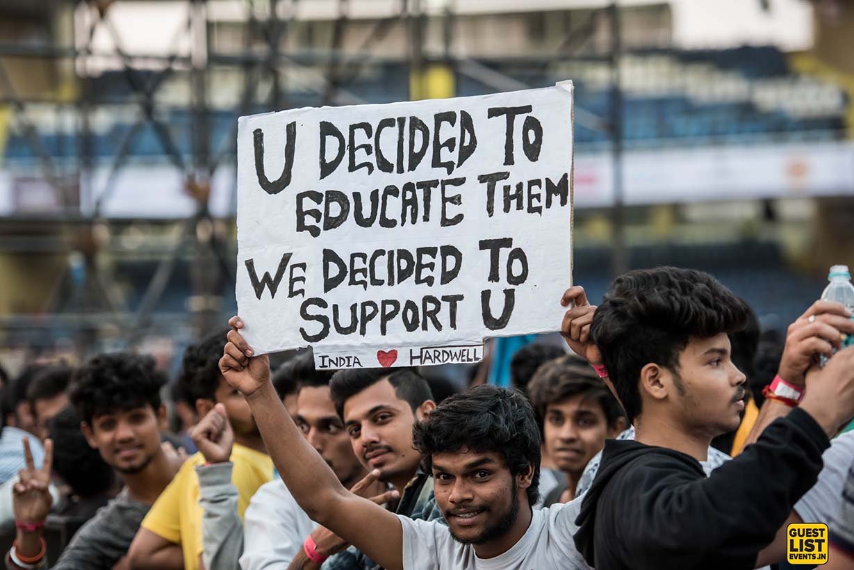 'U decided to educate them, we decided to support u.'