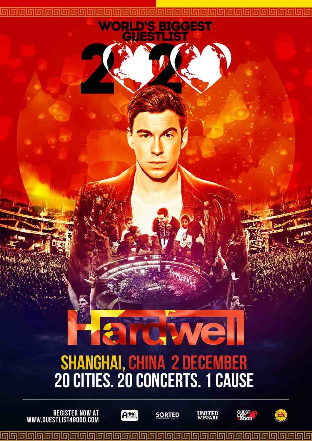 WBGF2020 with headliner Hardwell; Shanghai, China