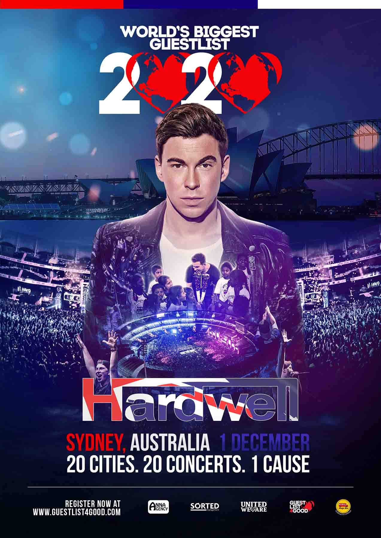 WBGF2020 featuring Hardwell; Sydney, Australia
