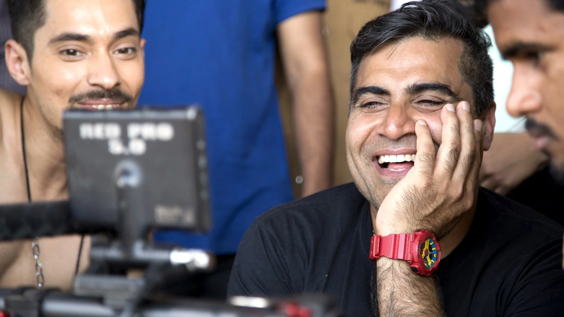 Shailendra Singh directing on the set of Sunshine Music Tours and Travel