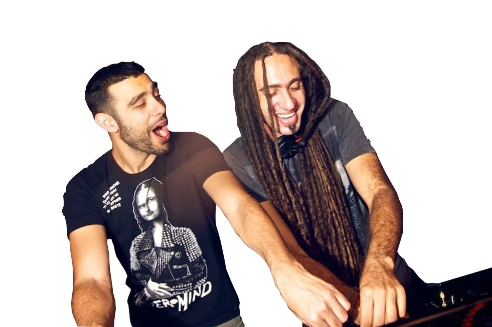 DJ Sultan and Ned Shepard on the Decks