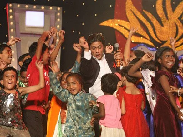 Shah Rukh Khan at the Mukti Foundation AIDS Concert organised by Shailendra Singh and Percept