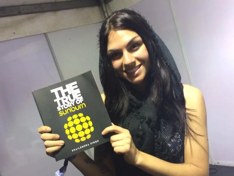 Half of Electronic music duo Krewella endorse The True Story of Sunburn by Shailendra Singh