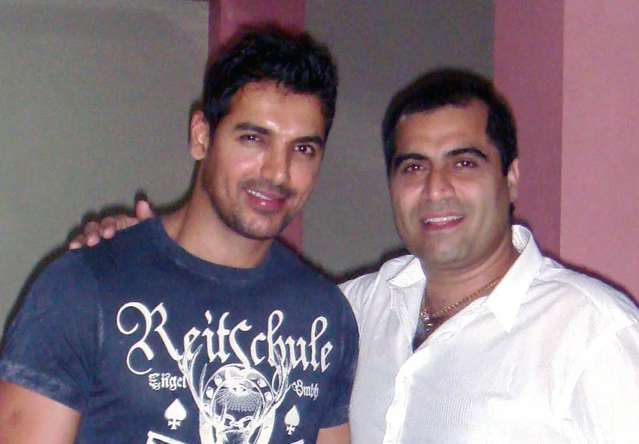 John Abraham and Shailendra Singh in Aashayein.jpg