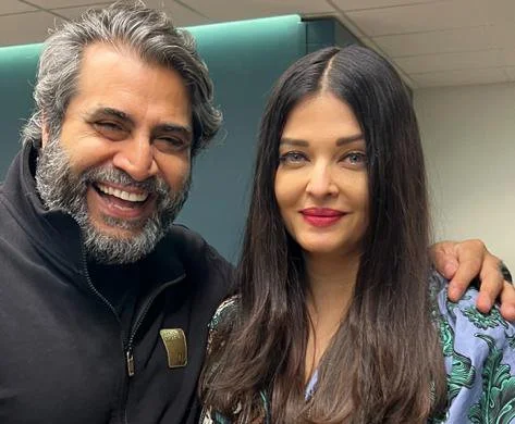 Shailendra Singh and Aishwarya Rai Bachchan at Cannes Film Festival 2023