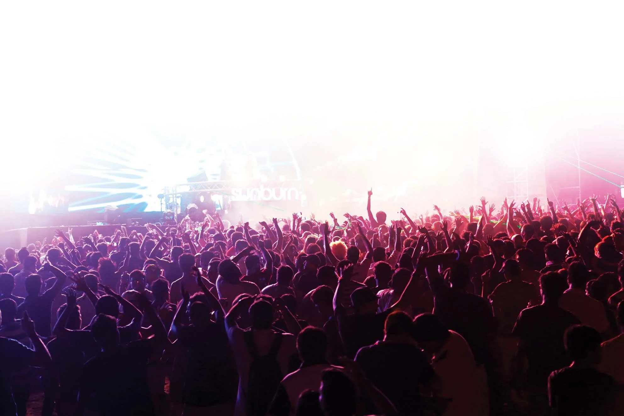 Sunburn Goa 2012 Mainstage crowd