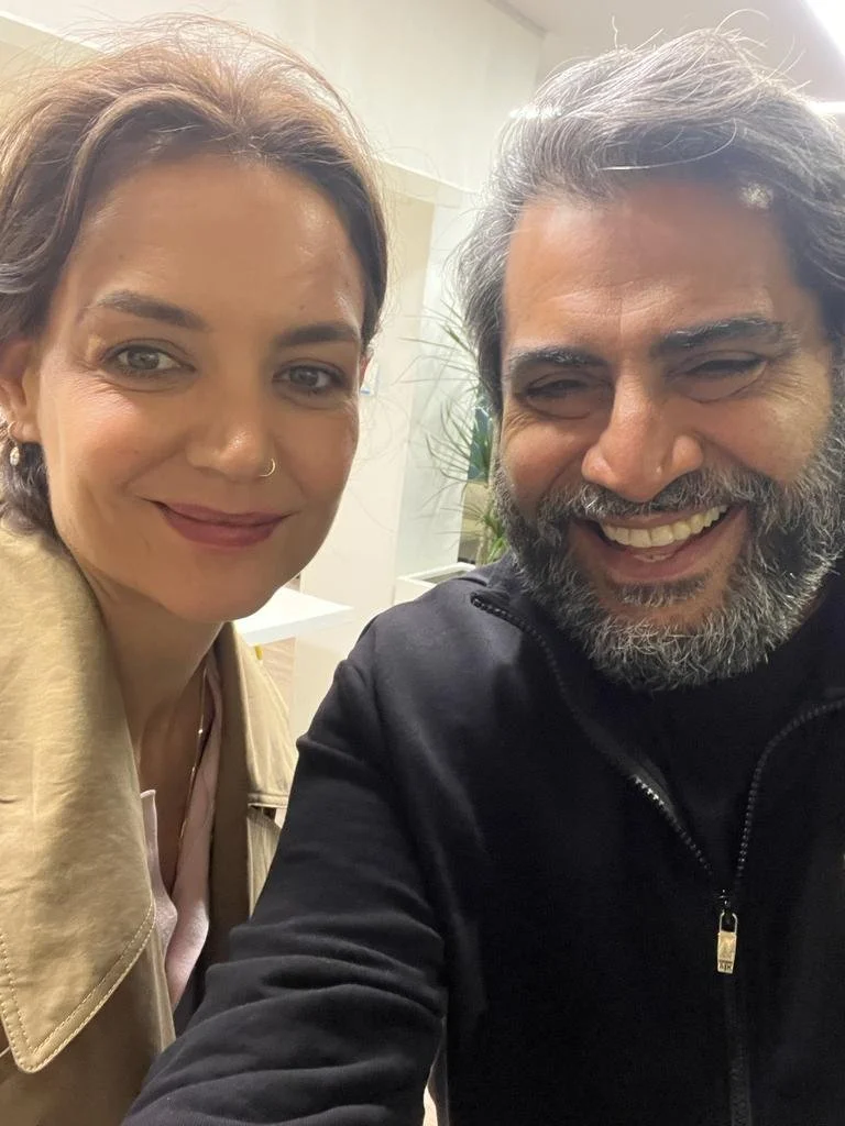 Katie Holmes and Shailendra Singh at Cannes Film Festival 2023