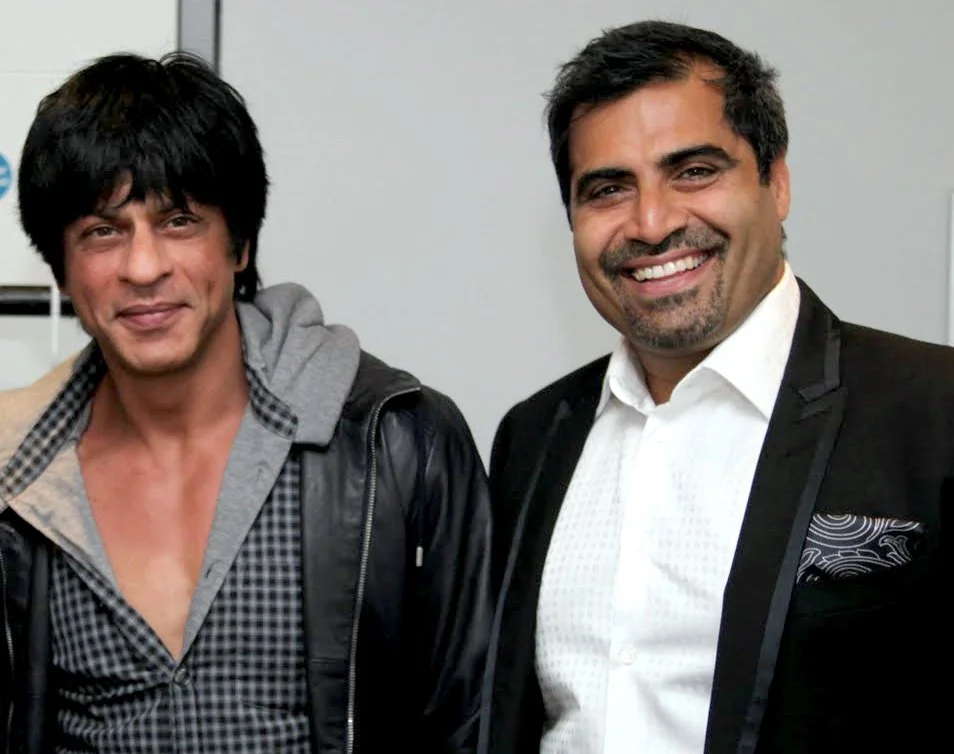 Shailendra Singh and Shah Rukh Khan — Percept Talent Management