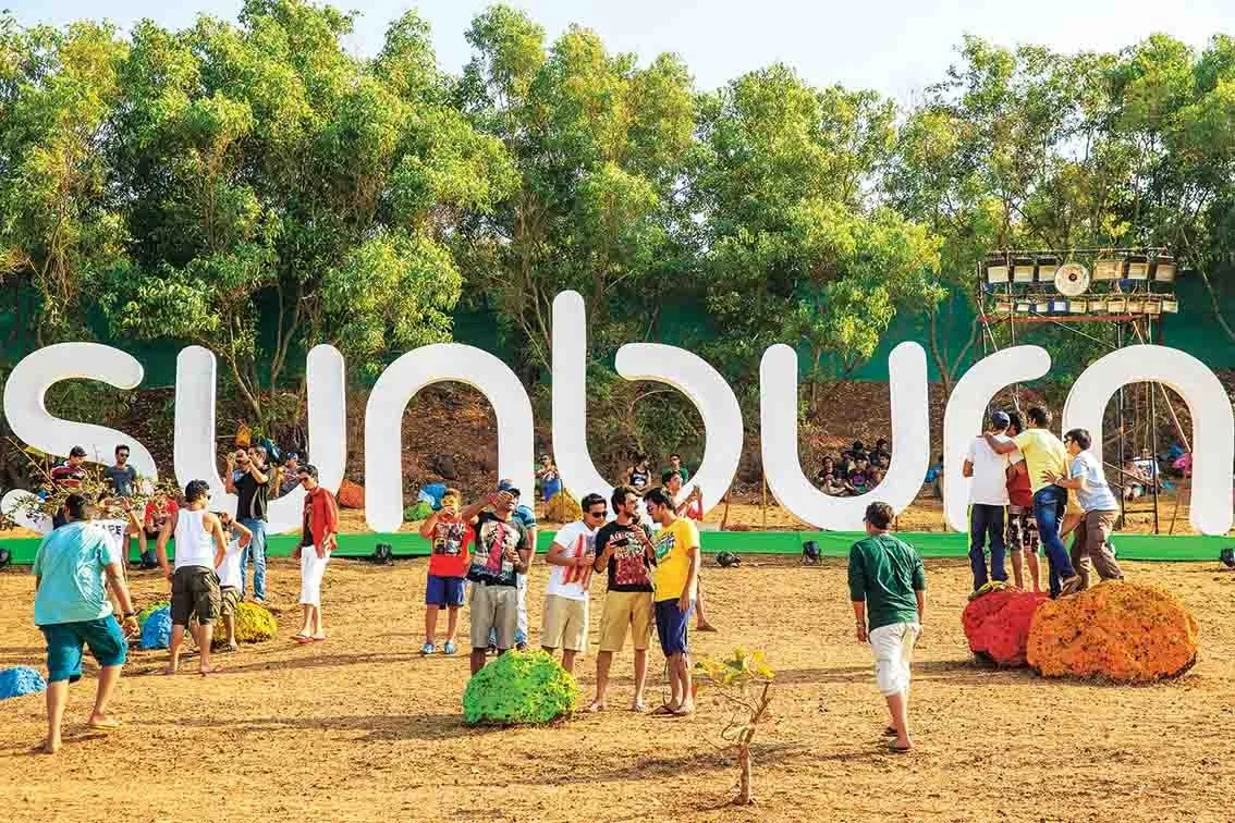 Sunburn Signage at Sunburn Goa 2013