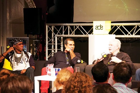 Nile Rodgers, Shailendra Singh, Giorgio Moroder at ADE