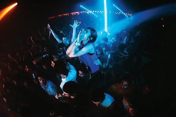 Shailendra Singh takes Sunburn to the fans. Sunburn city campus crowd.