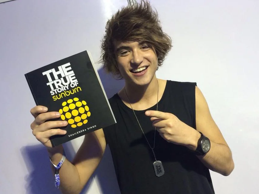 Electronic music duo Krewella endorse The True Story of Sunburn by Shailendra Singh