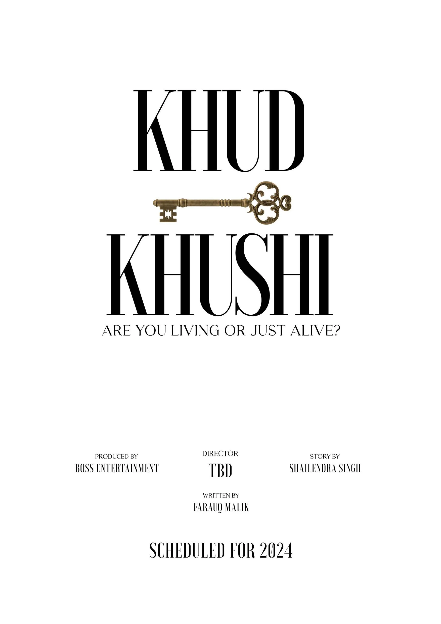 Khud ki Khushi — new film by Shailendra Singh announced at IFFI 2023 Goa