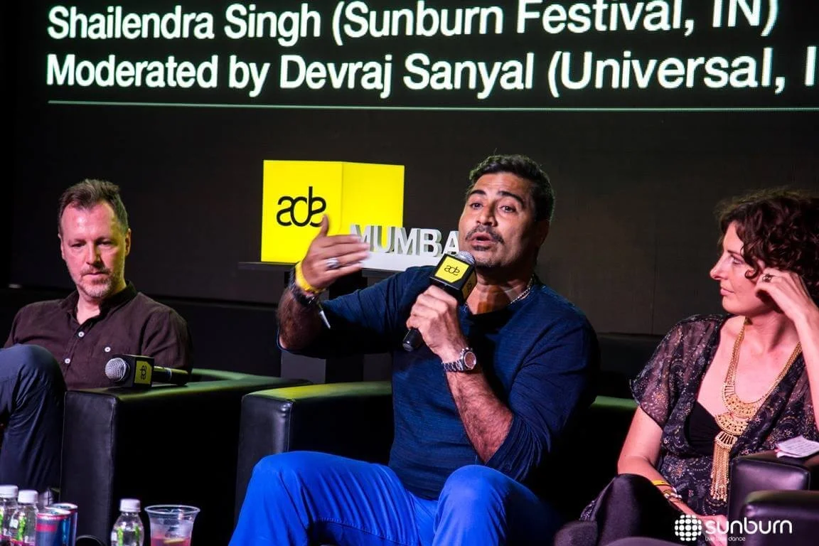 Shailendra Singh speaking at Amsterdam Dance Event ADE 2013