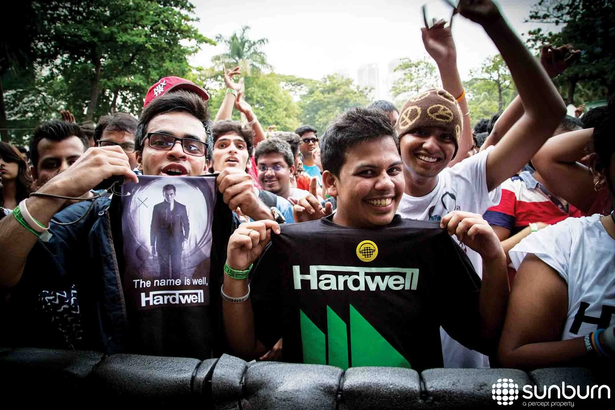 Sunburn Super Fans for Hardwell Arena