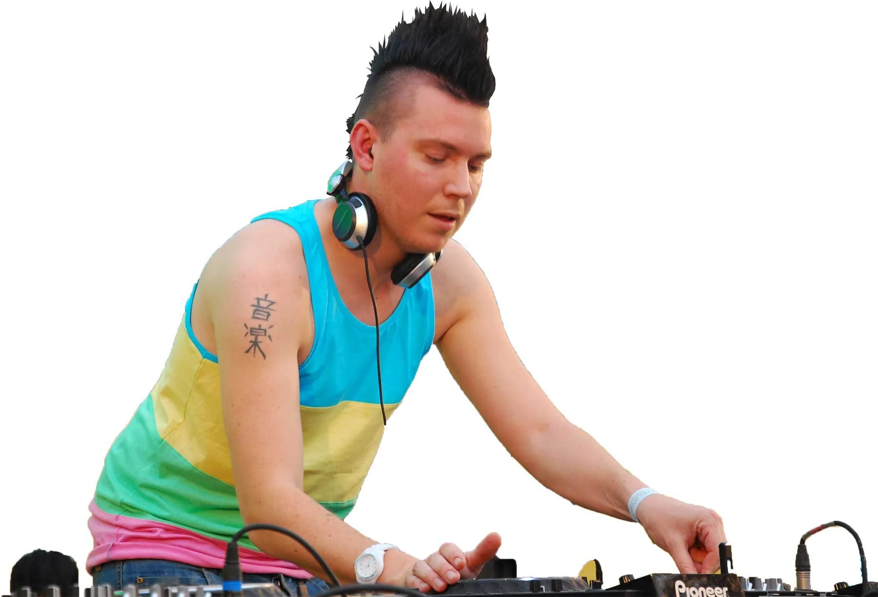 Albin Meyers Spins at Sunburn 2010