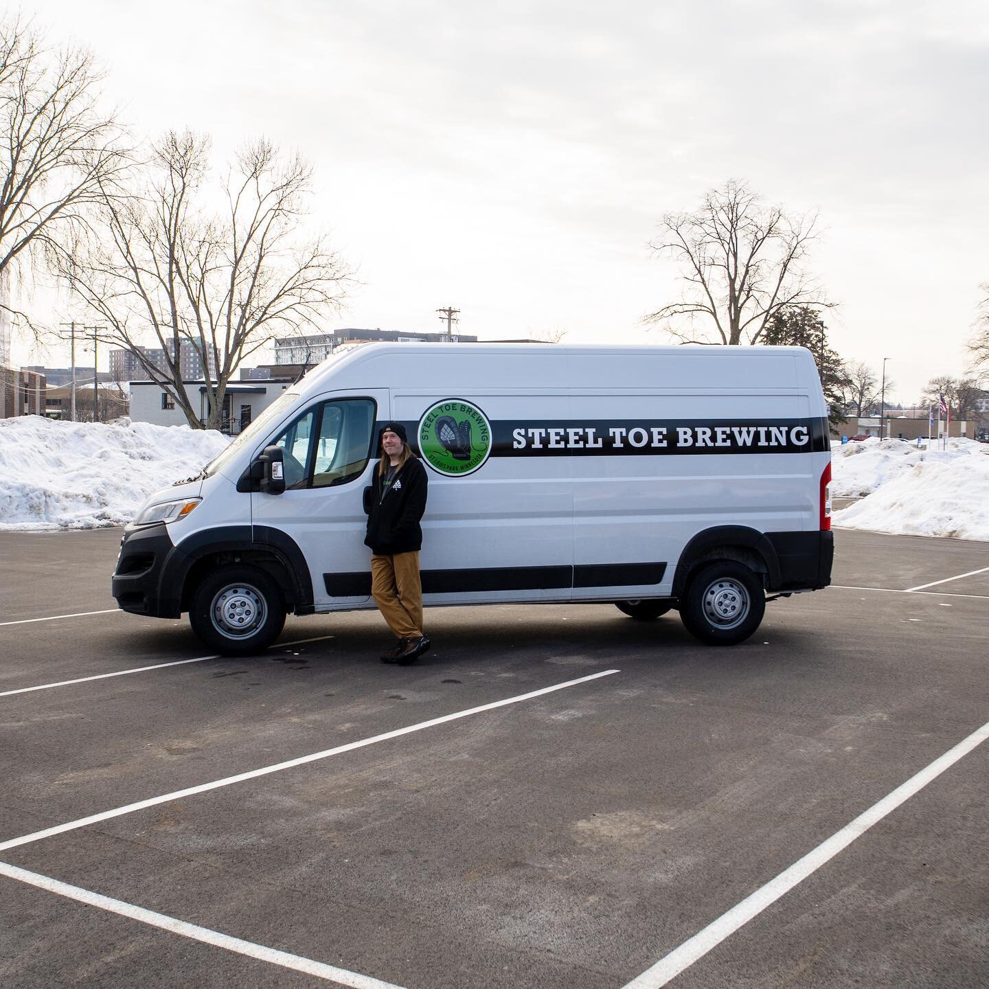 📣🥾 Fresh paint job on the STB van! 🚐🎨

Our van finally got decked out with a new coat and the classic STB logo for the spring! 🧑&zwj;🎨

Be sure to say howdy 🤠 to Cory (posing above) or John if you see the van with the hop boot on the streets o