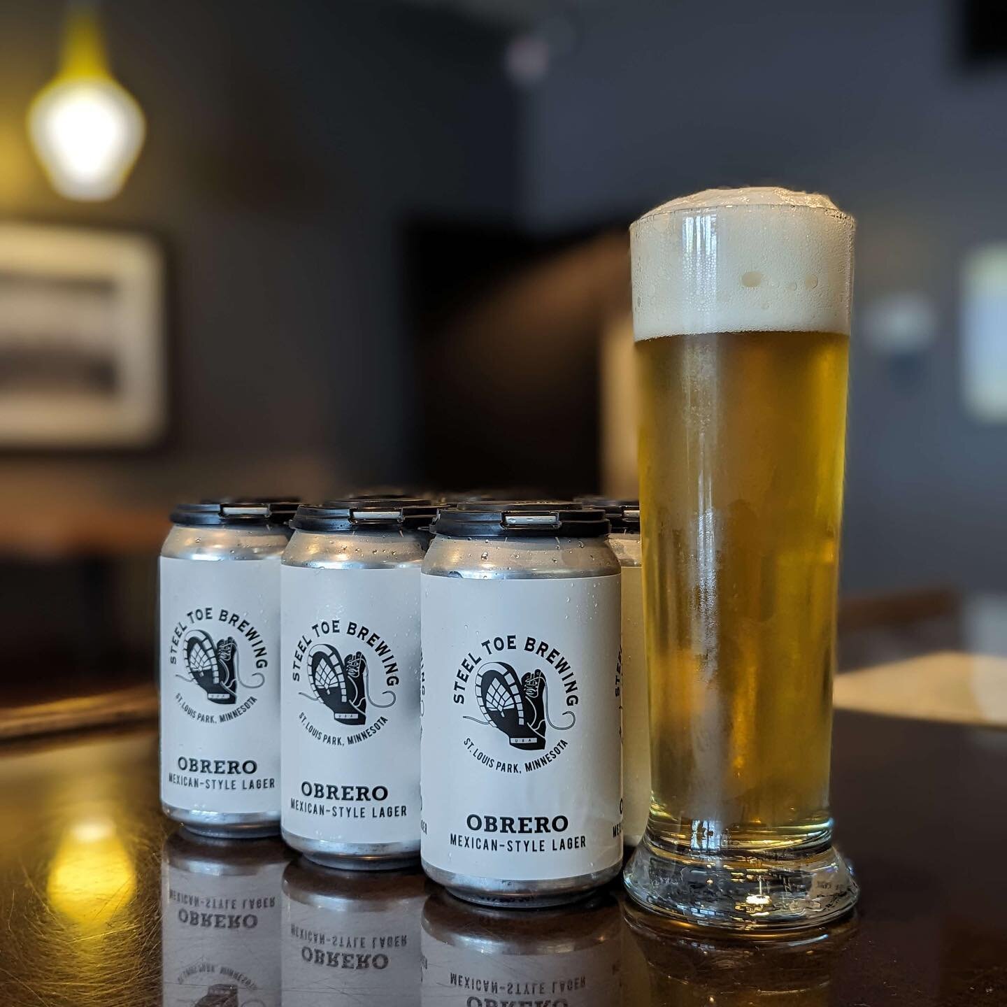 🍻🇲🇽 Obrero Mexican-Style Lager is back today! 🥾🍻

Brewed with premium 2-row barley, the finest American hops, a touch of flaked corn, and Mexican Lager yeast. Obrero is a true-to-style Mexican Lager. 4.8 ABV 🍻

Perfect for the dog days of summe