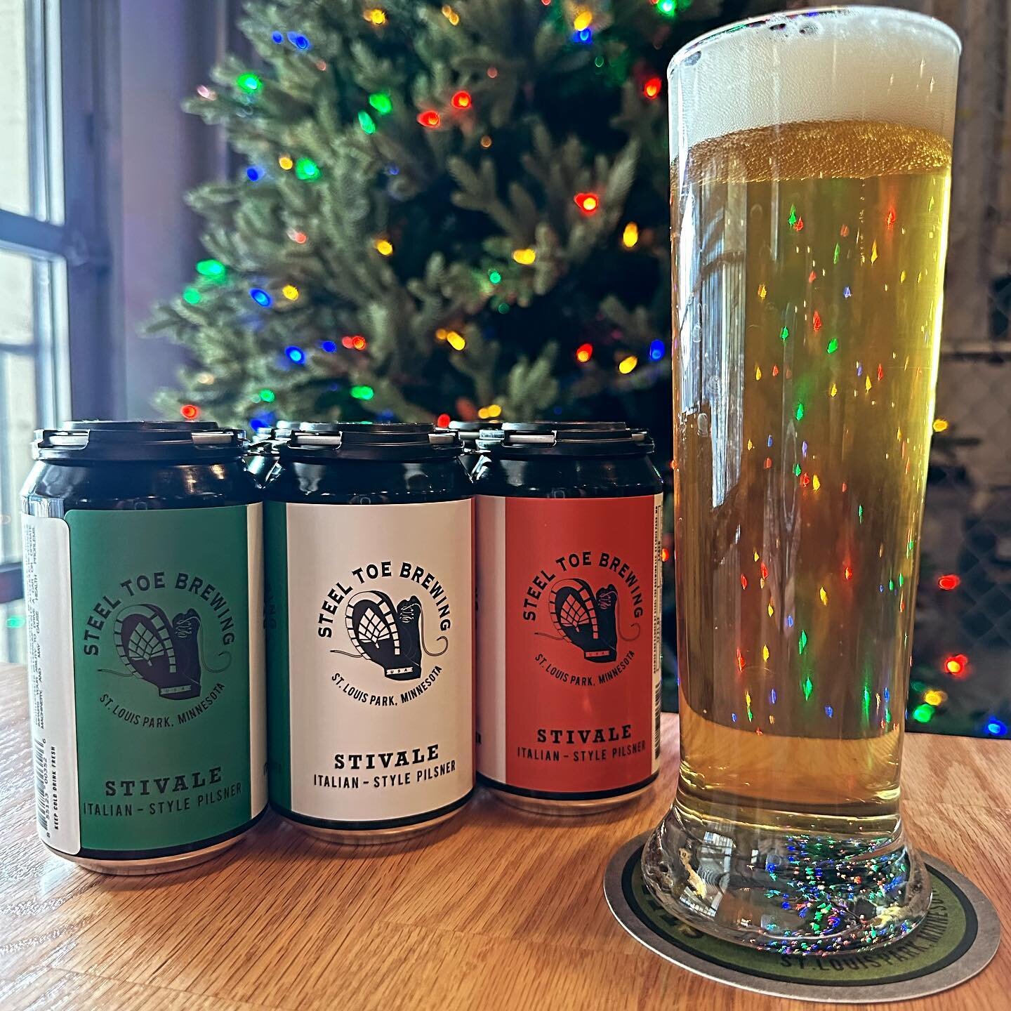 🍻🥾 Stivale Italian-Style Pilsner is back on tap for the holidays! 🎄🇮🇹🍻

It a Black Friday Beer Release Miracle! 🇮🇹🍻The Stivale is an Italian-Style Pilsner with bright citrus floral flavor and aroma. A soft mouthfeel with just a touch of spic