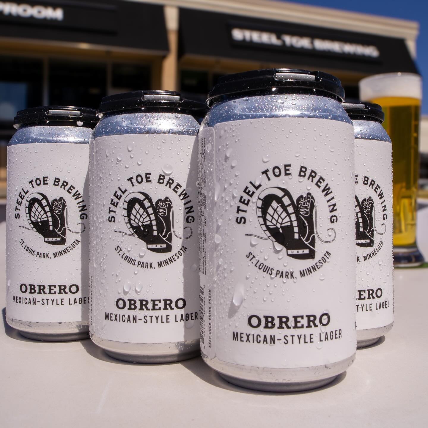 🍻🇲🇽 Obrero Mexican Lager has returned! Just in time for patio season! 🥾🍻

Brewed with malted barley &amp; flaked maize, Obrero is straw gold in colorr with a pillowy white foam. Subtle aromas of tropical paradise make this beer like drinking a s