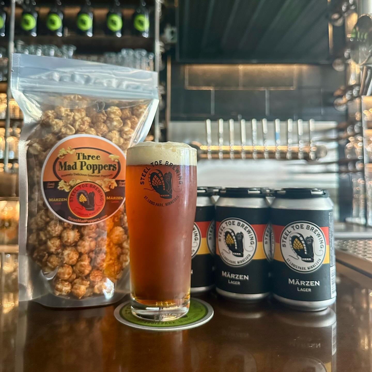 🍺🥾 It&rsquo;s M&auml;rzen Season! 🥾🍺

A perfect way to kick off our 1️⃣3️⃣th Anniversary Party!🎊 Our M&auml;rzen (Oktoberfest) is back today! 🇩🇪

Our traditional example of this style begins with hues of deep gold and orange, capped with glori