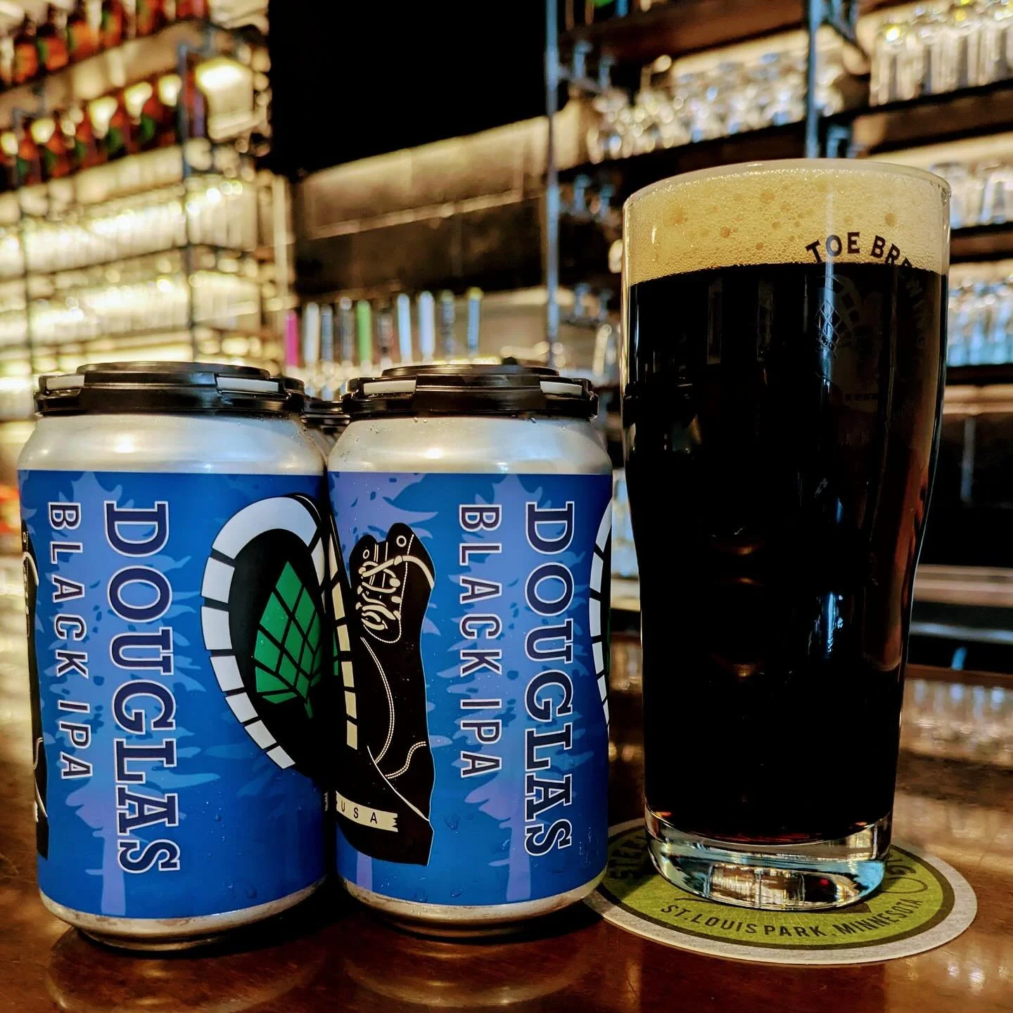 🍻🌲 Douglas Black IPA is back today! 🌲🍻

Named after the Douglas Fir&mdash;native to the Pacific Northwest&mdash;our Cascadian Dark Ale delivers a bold hop punch while preserving the rich depth of a dark ale. Notes of chocolate and toasted marshma
