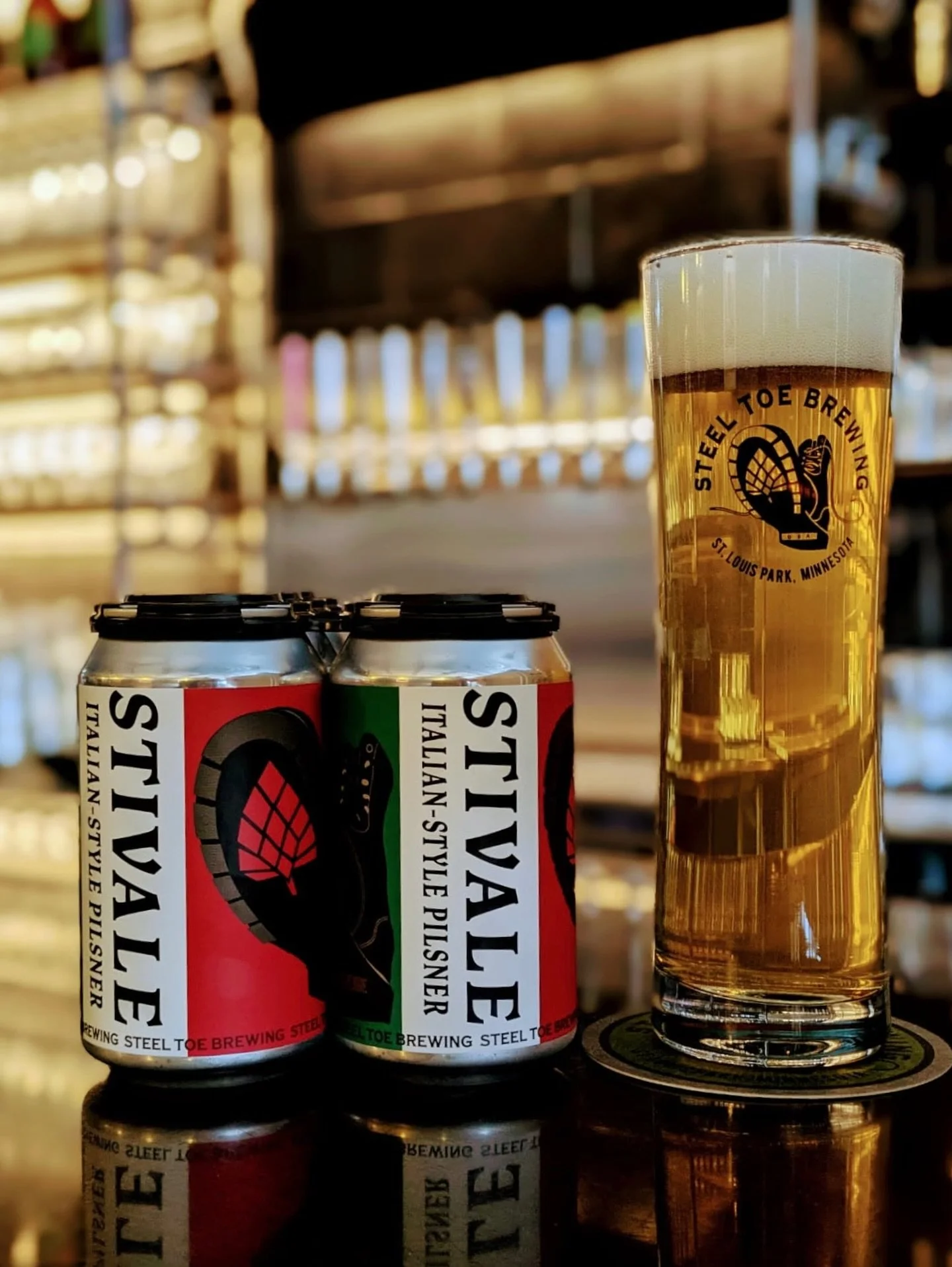 🍺🇮🇹 Our Stivale Italian-Style Pils is Out Today! 🇮🇹🍺

Stivale is an Italian-Style Pilsner with bright citrus floral flavor and aroma. A soft mouthfeel with just a touch of spice and bitterness. 4.5% ABV

Prost! 🍻
