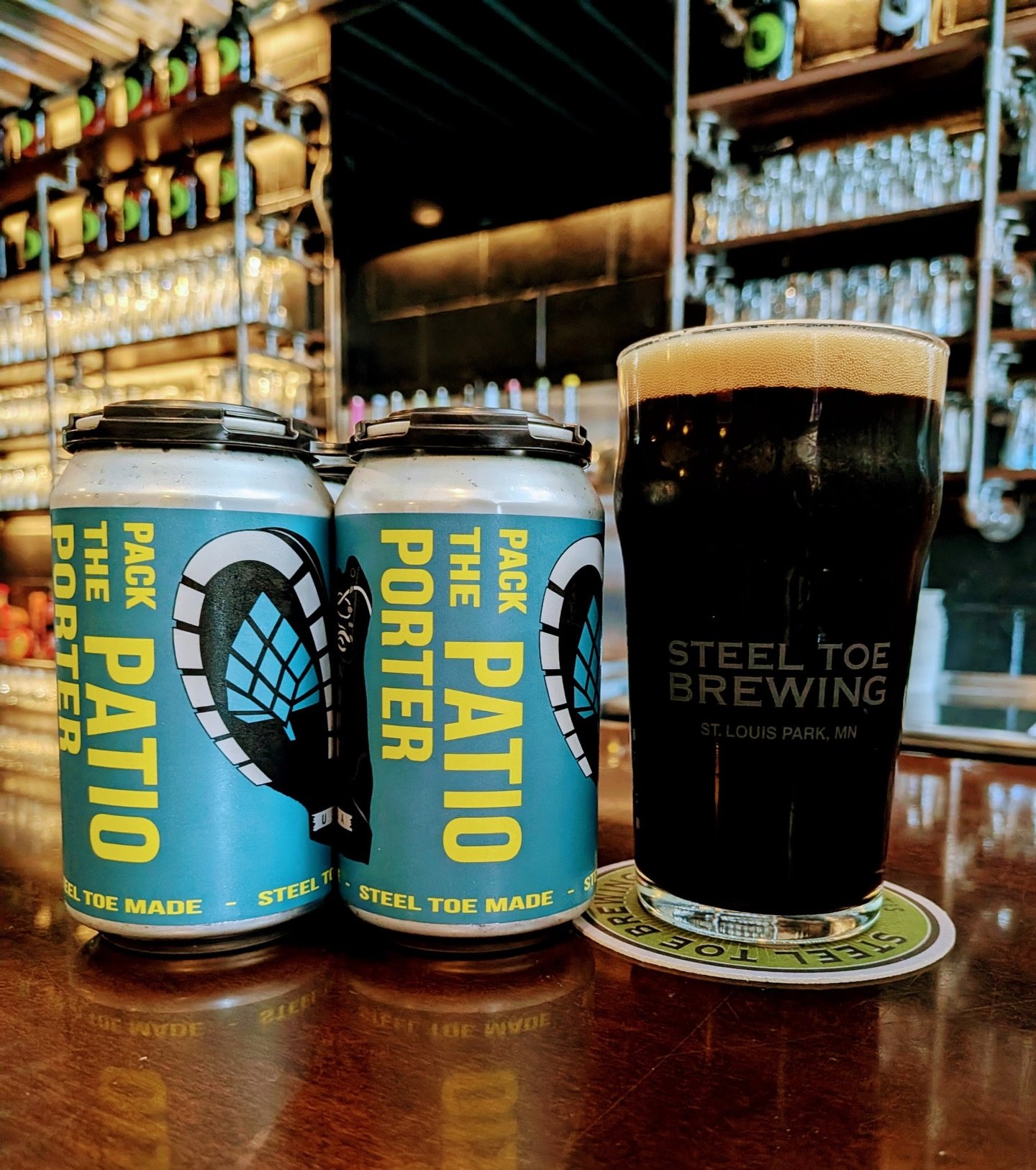 🍻☀️ Pack the Patio Porter is out Today! (4/16)☀️🍻

Just in time for patio season! 🌞 Welcome our newest STB beer to the rotation, Pack the Patio Porter! 🍻

This English-Style Porter has a rich chocolate and caramel malt aroma with a creamy finish.