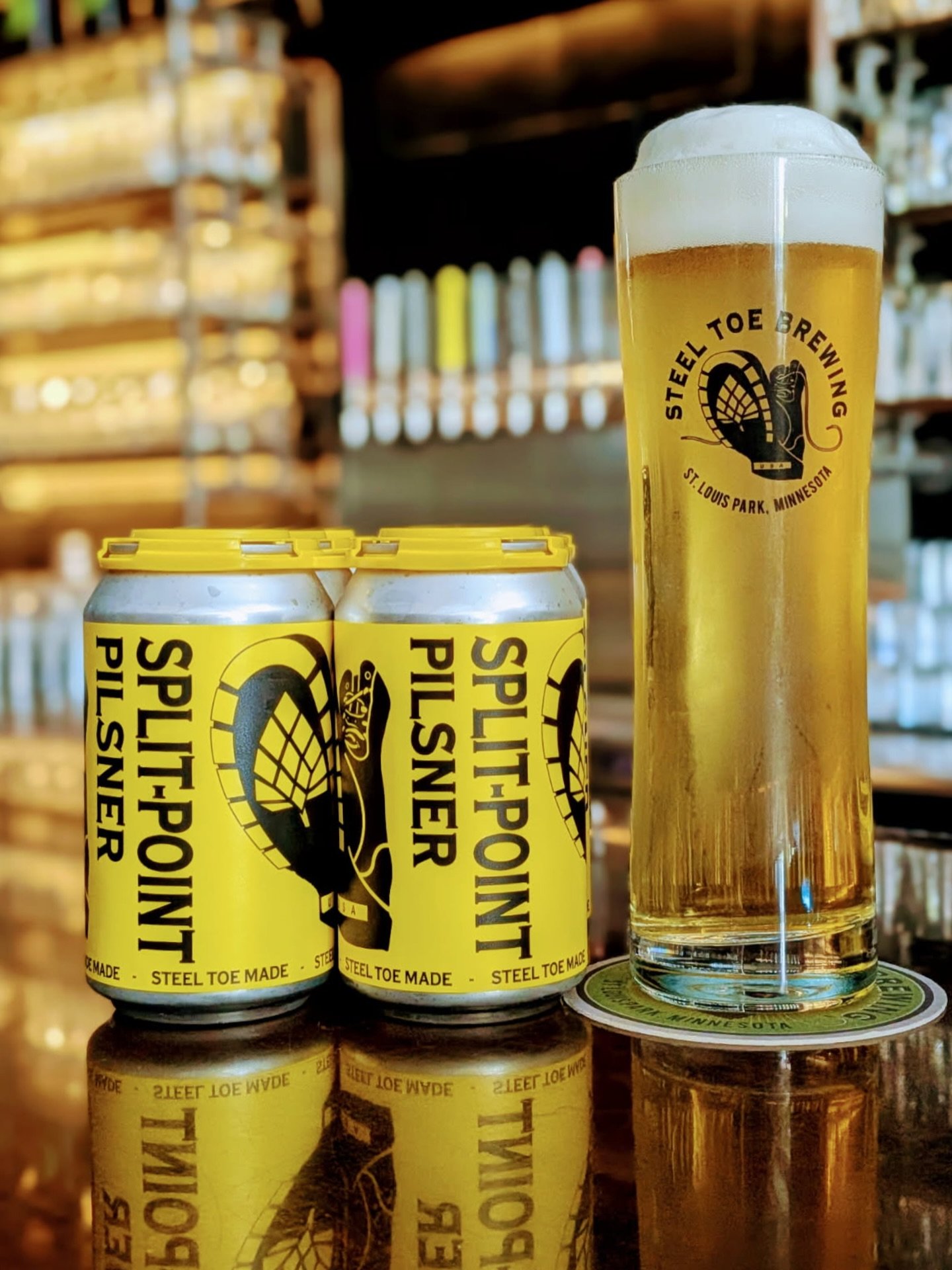 🍻🥾 𝐒𝐩𝐥𝐢𝐭 𝐏𝐨𝐢𝐧𝐭 𝐏𝐢𝐥𝐬𝐧𝐞𝐫 is Back!!! 🍻🥾

Our Seasonal German Pilsner is back!!! Brewed using 100% imported German malt &amp; only the finest noble hops. Pale straw in color, perfectly clear with a pillowy cap of foam.  Exemplifying 