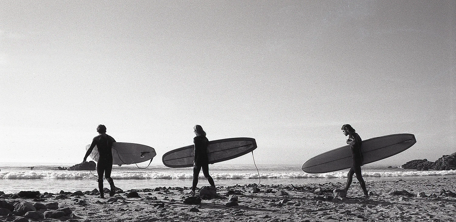 Santa monica surfing