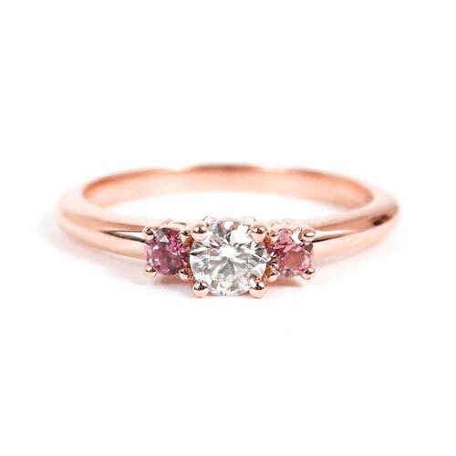 LAMEIDA Bague de Femme Ouverture R/églable Ornements Gouttes deau Incrustation Strass Brillant C/œur Creux Design Originale de Mode