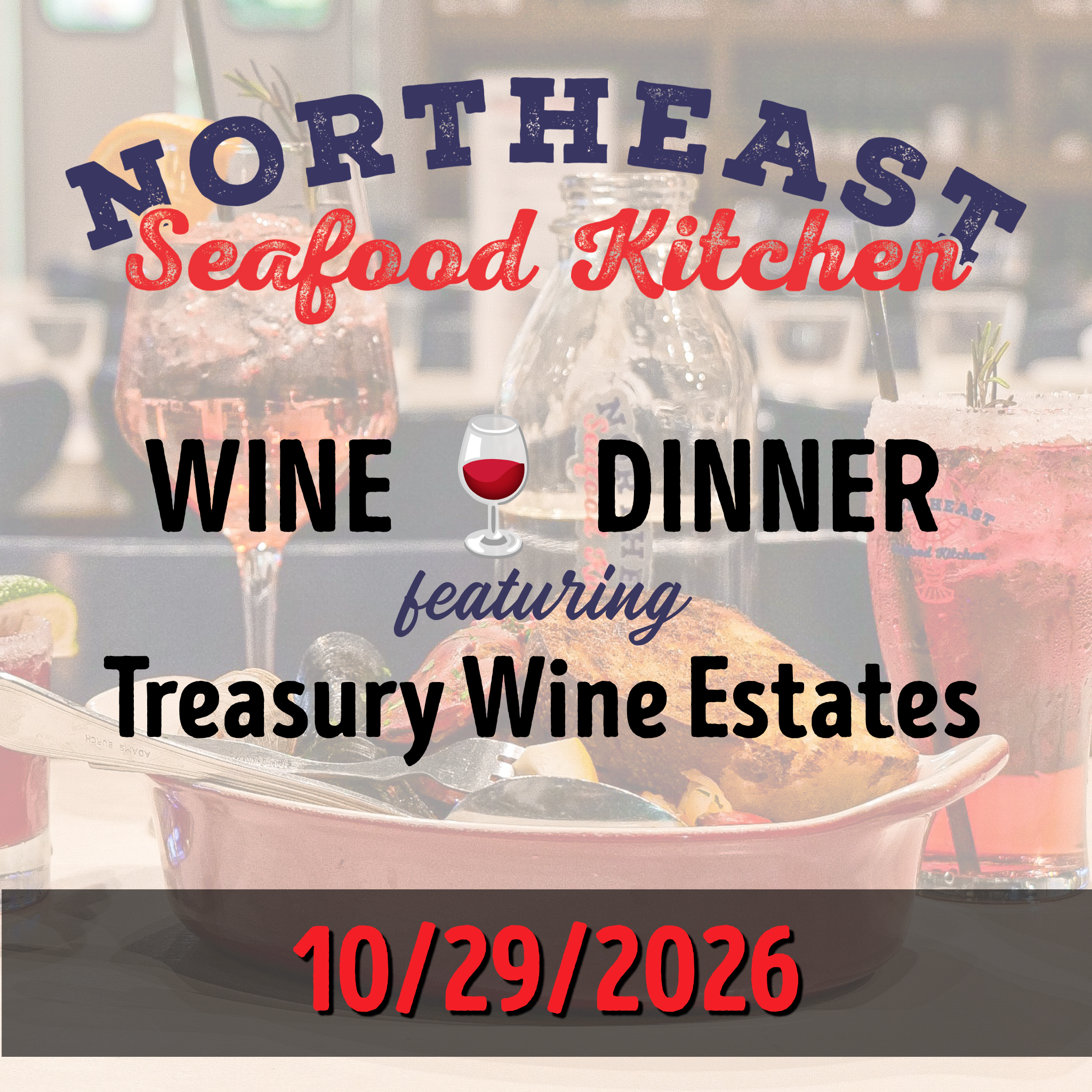 Wine Dinner 🍷 Treasury Wine Estates