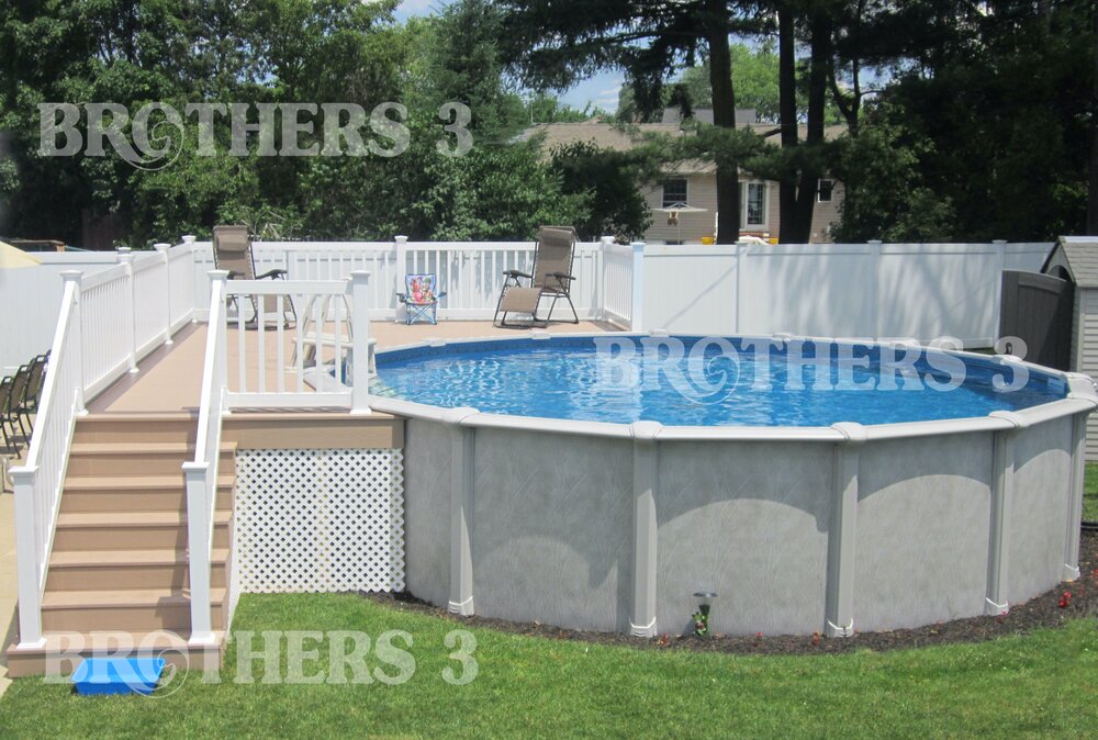 Aboveground Pools Brothers 3, Can You Leave Above Ground Pool Up Year Round