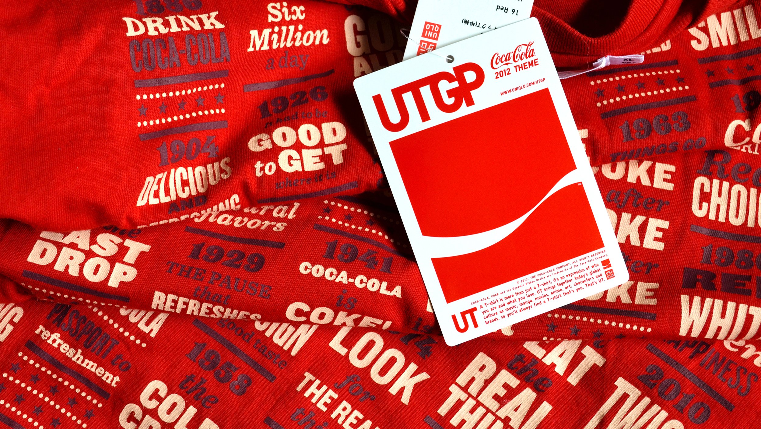   UTGP 2012 |  T-shirt Design Contest | Uniqlo x Coca-Cola 