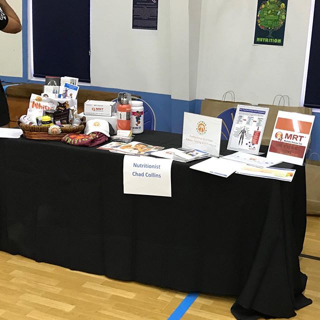 Set up for the first annual “Mental Health and Wellness Fair at Cayman Prep Primary School. Great event! #nutritioniskeytooptimalhealthandwellness