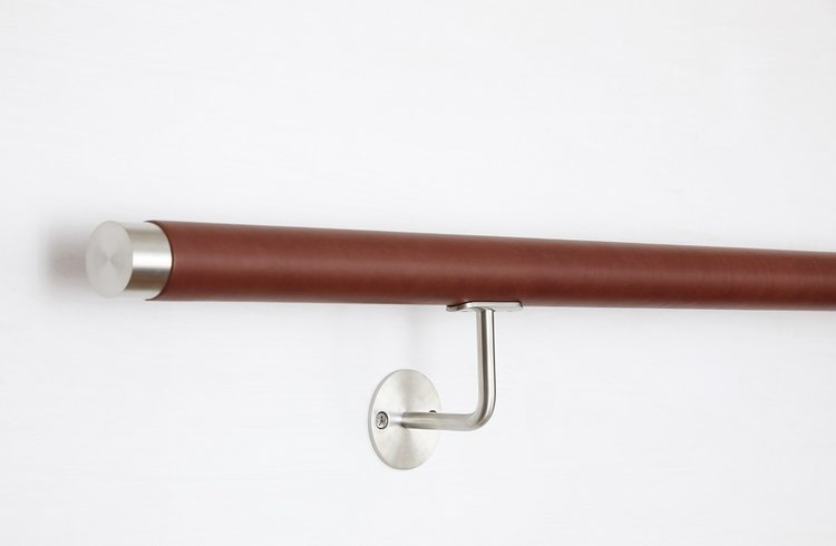Custom Handrails Made With Leather — Jay Teske Leather Co.