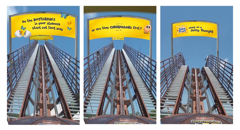 SEQUENTIAL ROLLER COASTER BILLBOARDS