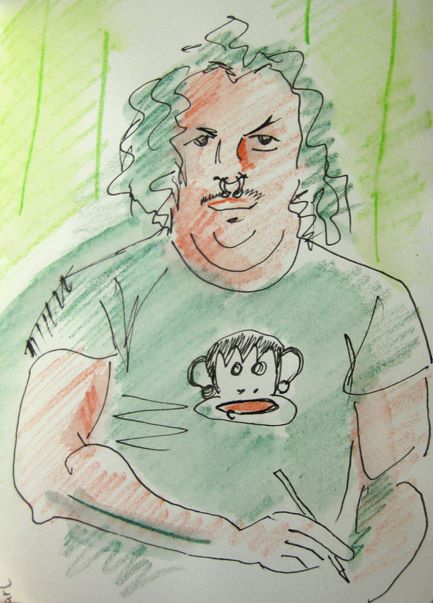Portrait by Guy Maberly