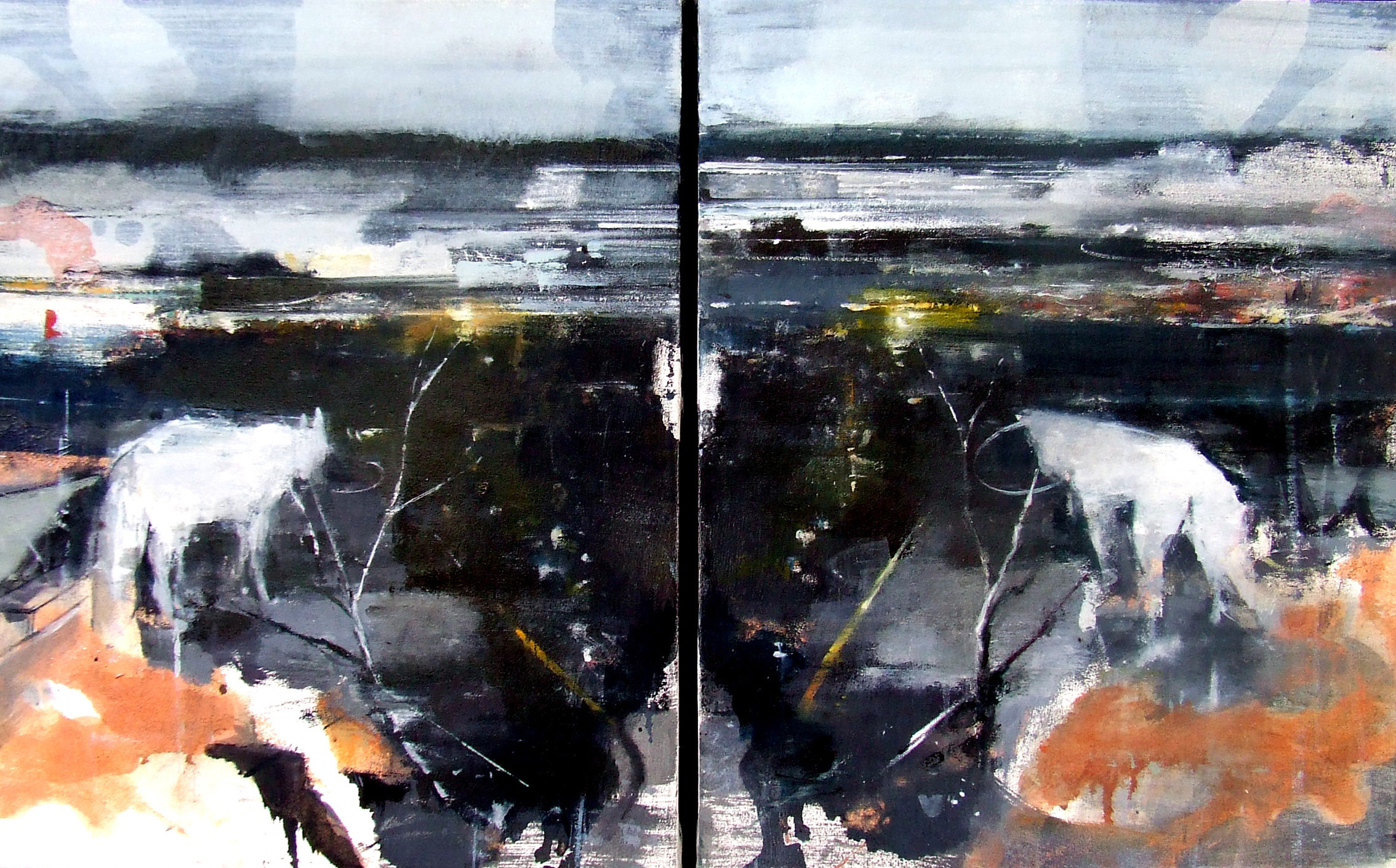 The Watcher and the Watched, Oil on Canvas. 2015
