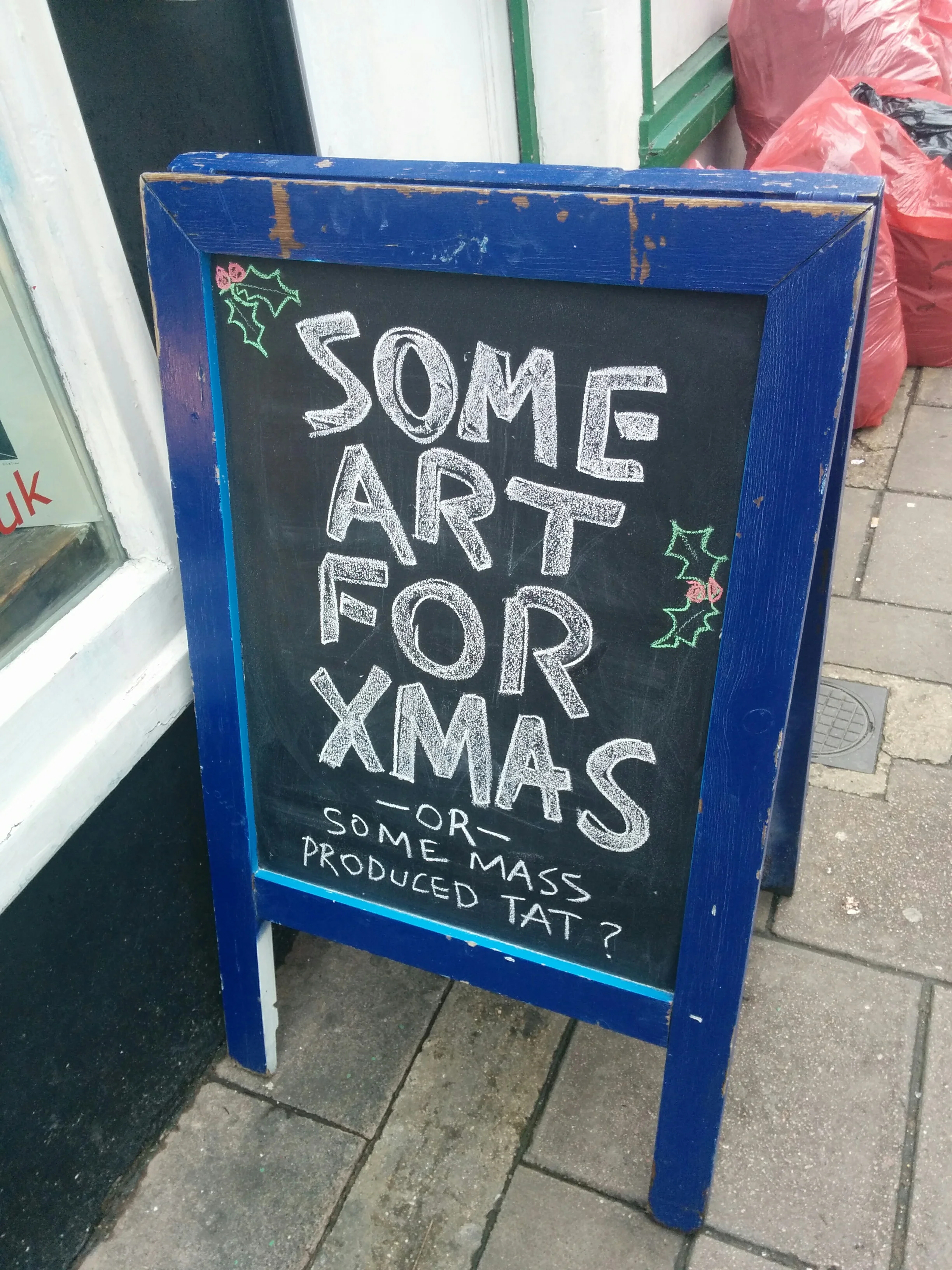 Never Mind The Baubles at Ink_d Gallery