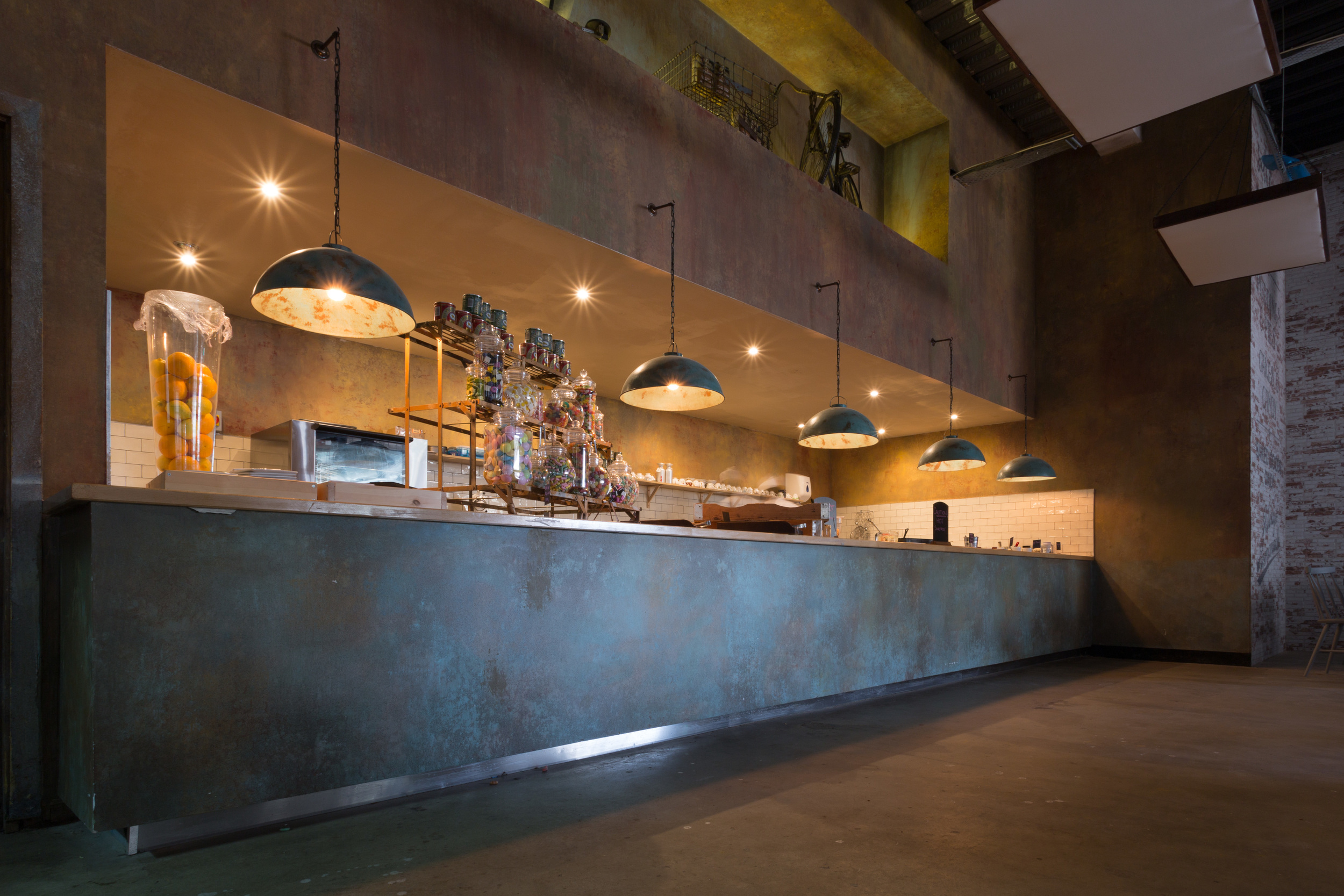 Interior of the Salt and Good Restaurant, Stevenage.