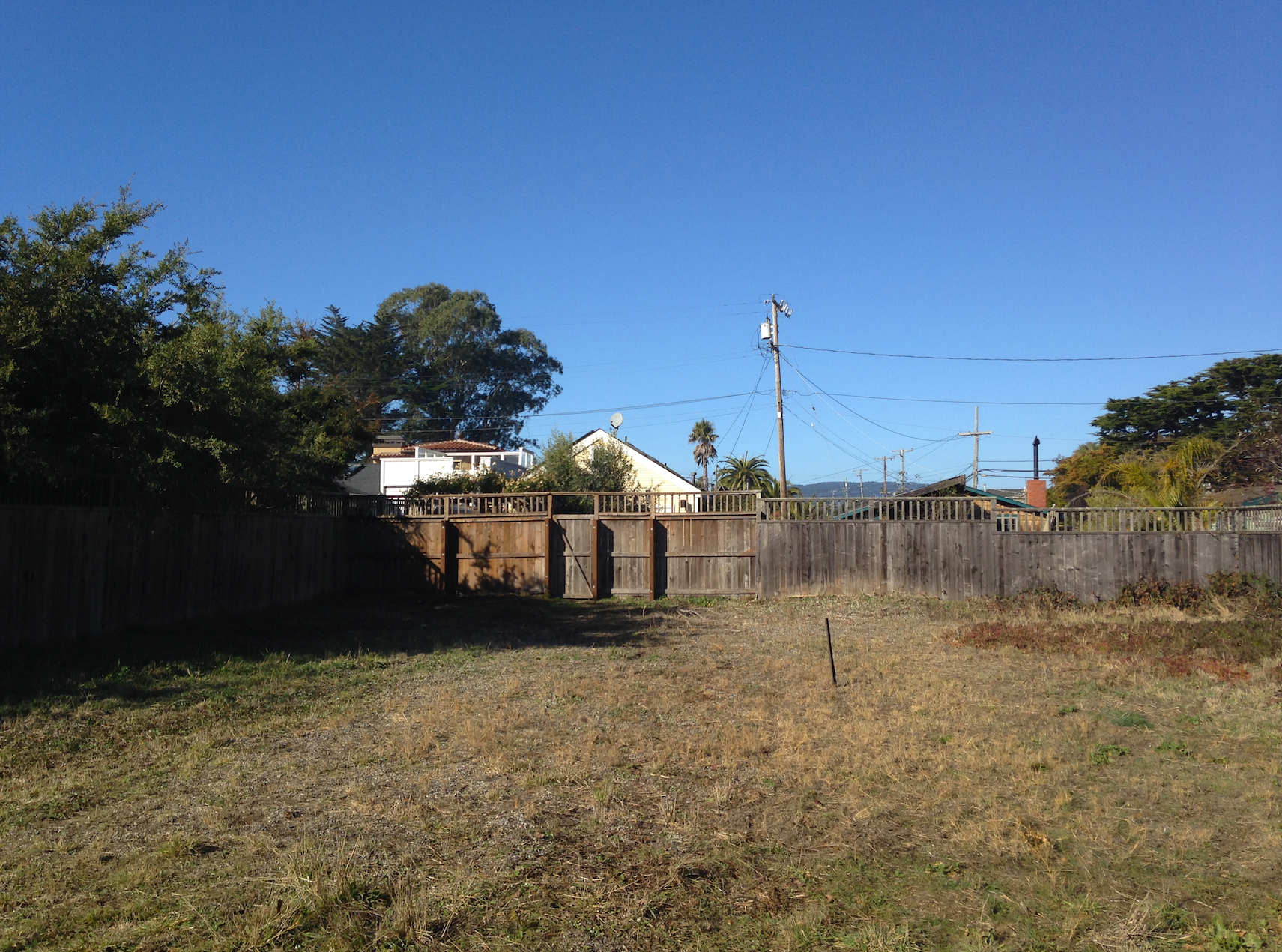  Site view looking west 