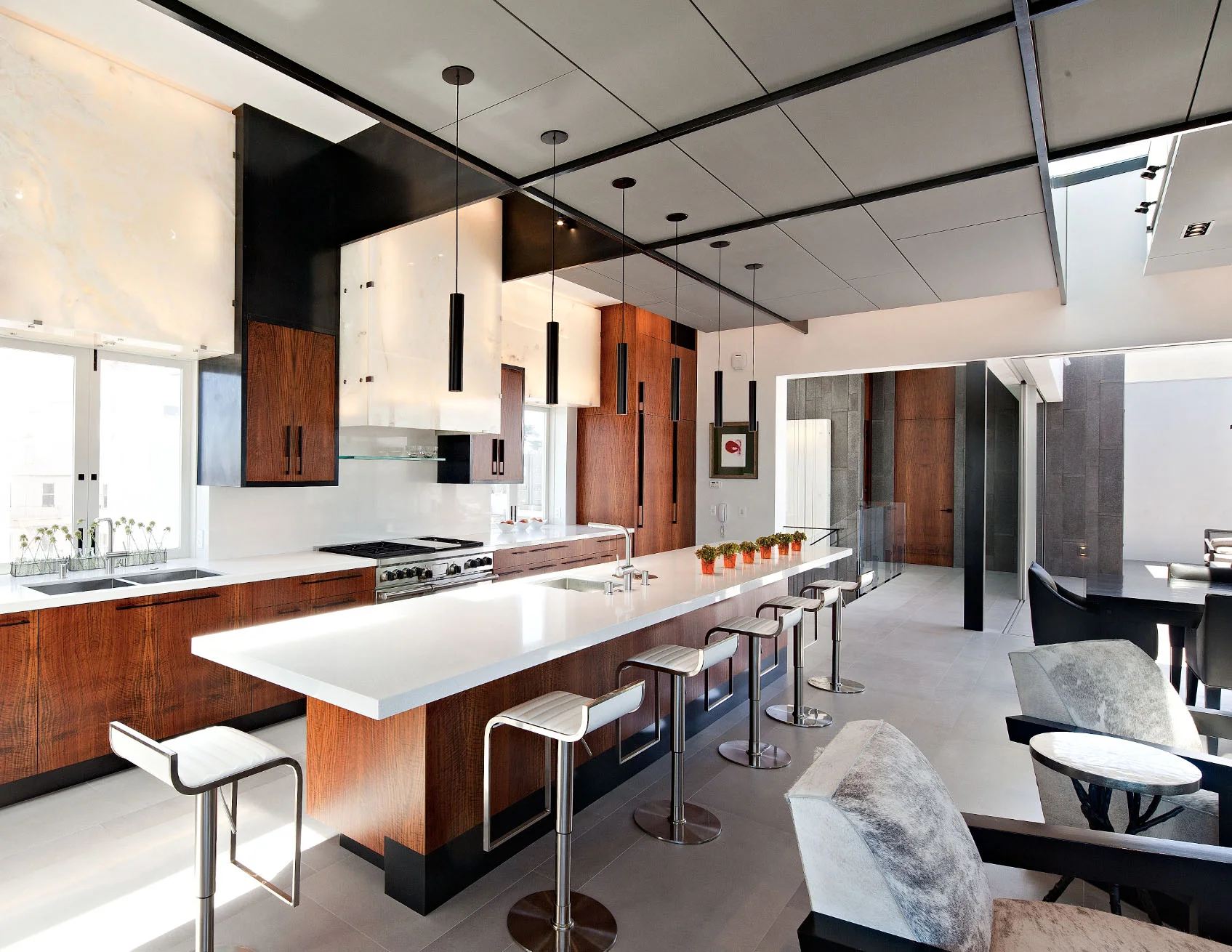 Kitchen island - Pacific Heights Remodel, San Francisco, Modern Design 