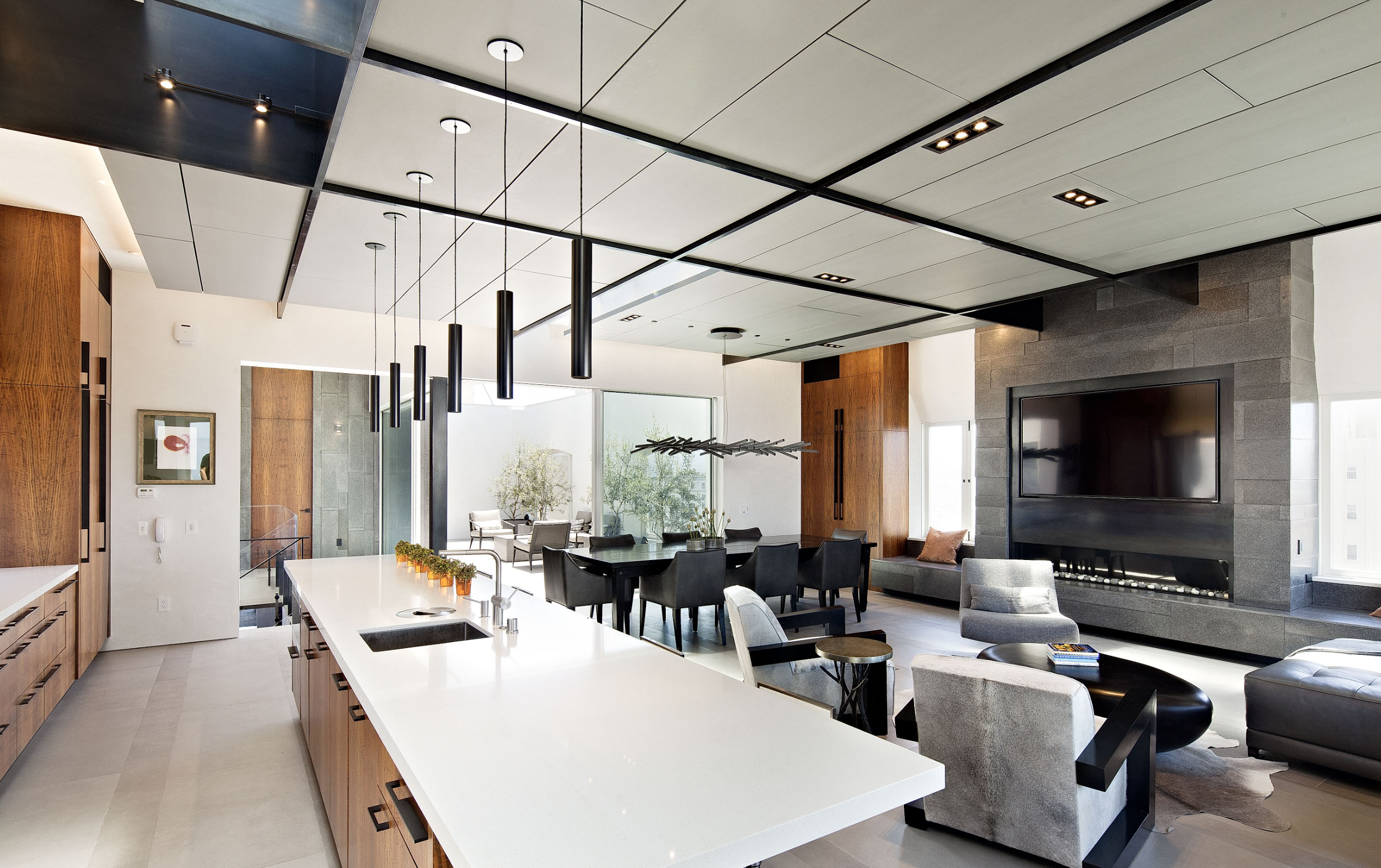 Great room - Pacific Heights Remodel, San Francisco, Modern Design 