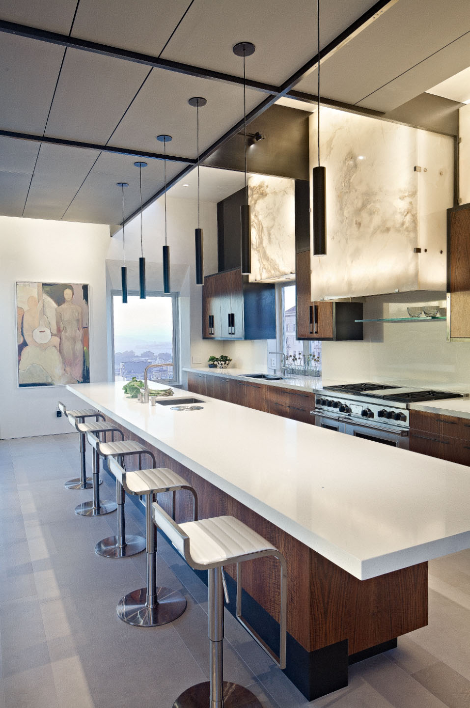 Island - Pacific Heights Remodel, San Francisco, Modern Design 