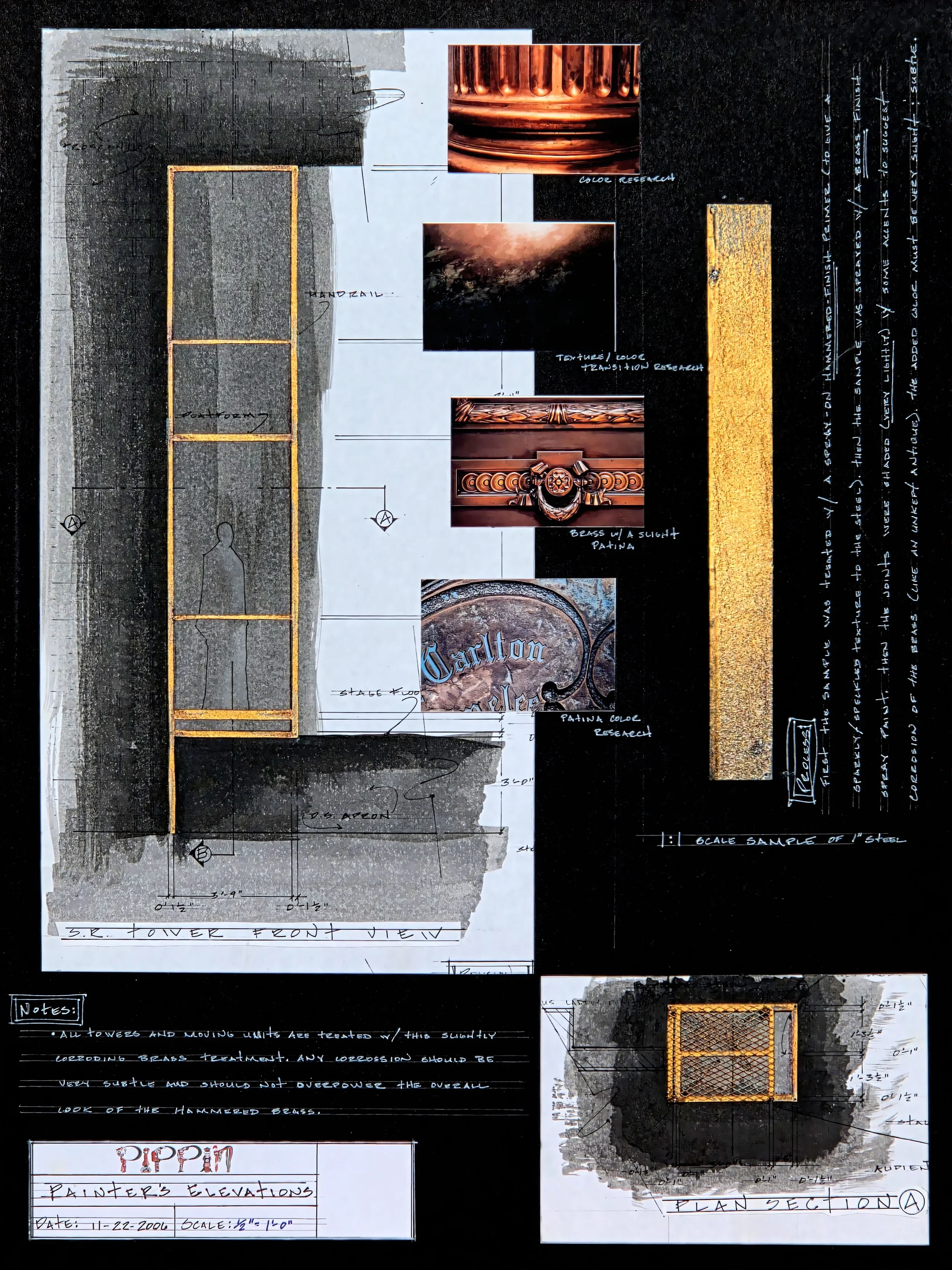 Design Process - Paint Elevation (Hand Painted)