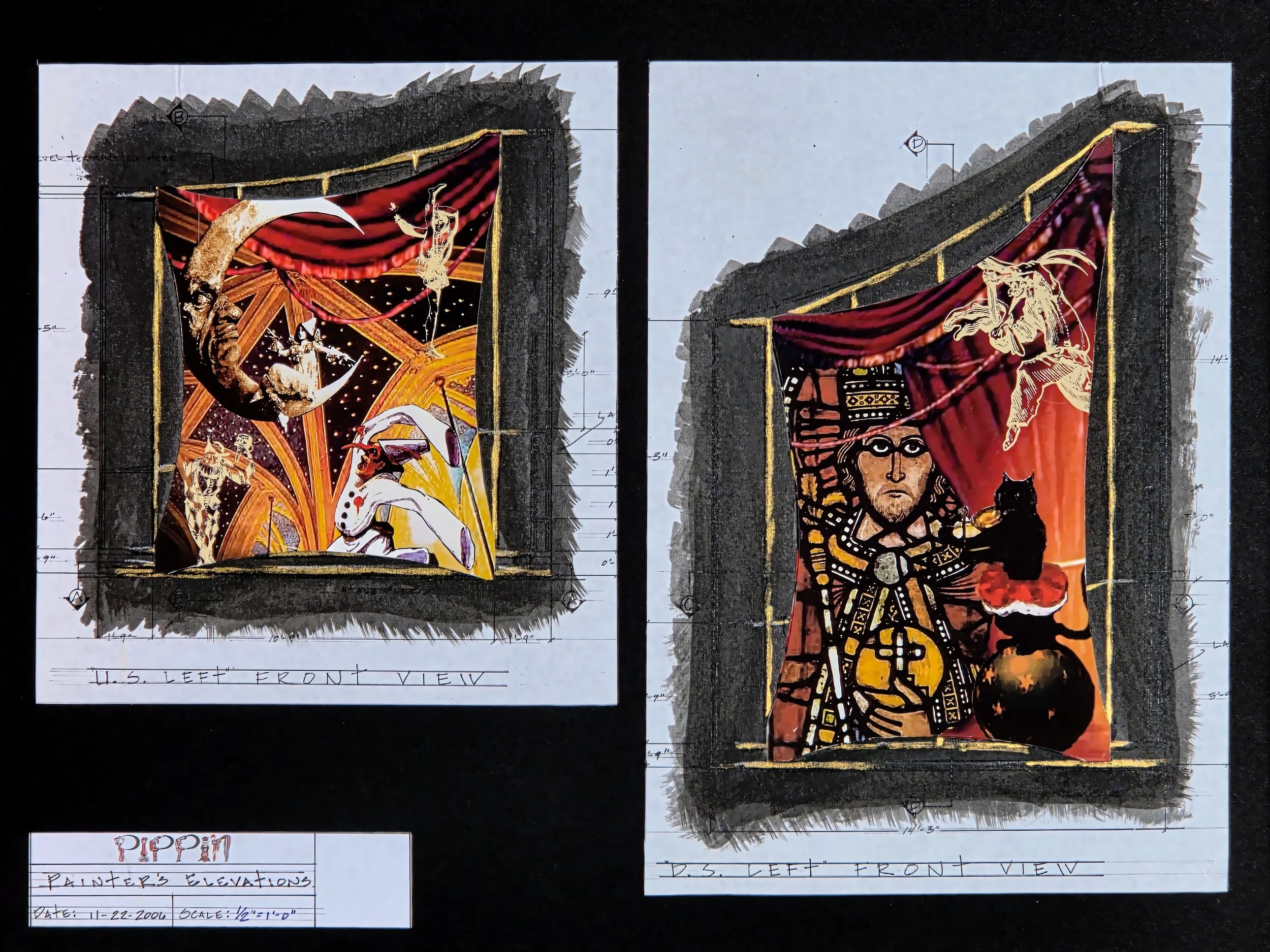 Design Process - Paint Elevation (Hand Painted)
