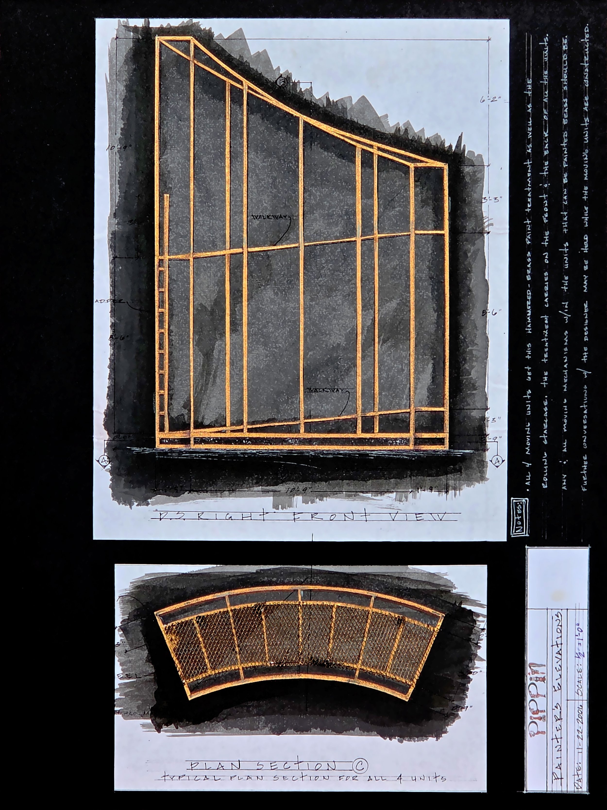 Design Process - Paint Elevation (Hand Painted)
