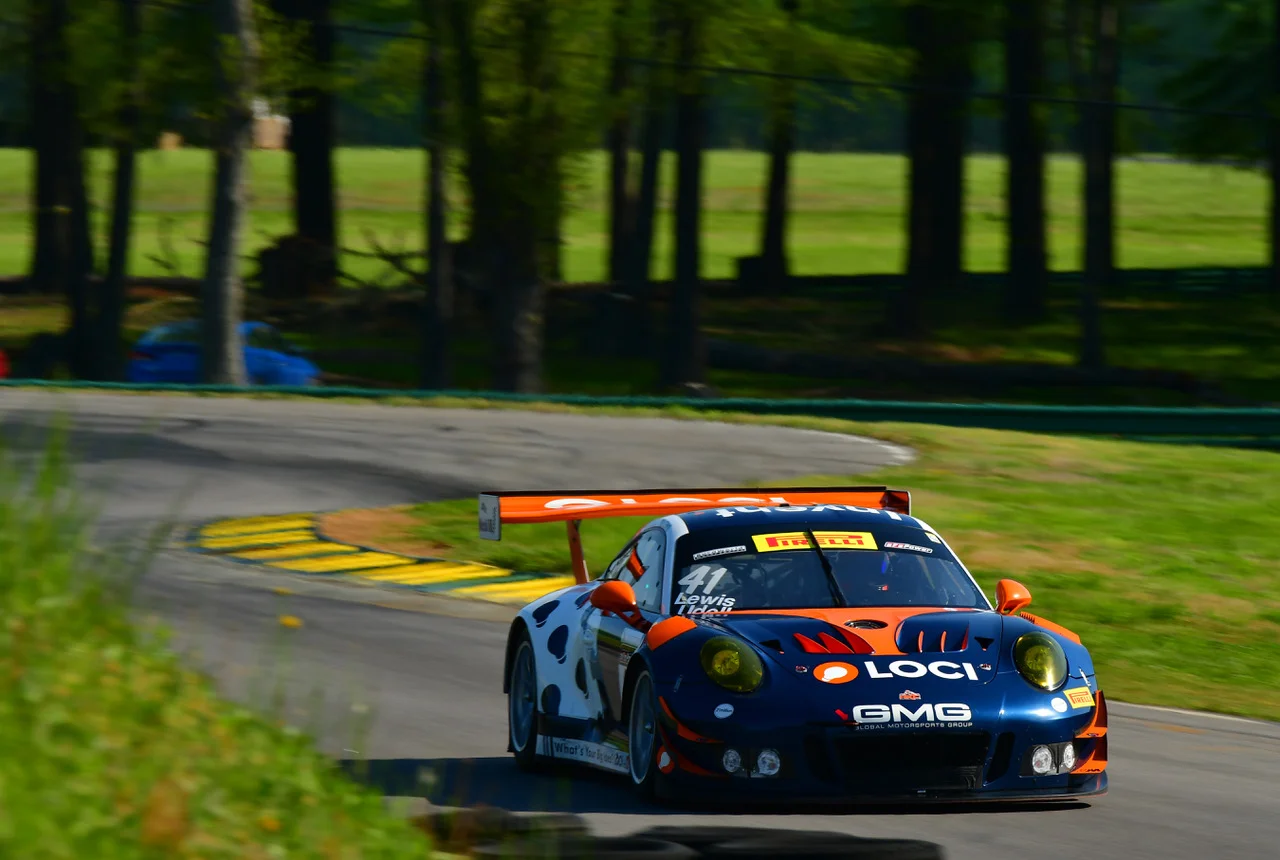 2018 - No. 41 Loci Porsche by GMG on track at VIR - Image Courtesy of GMG